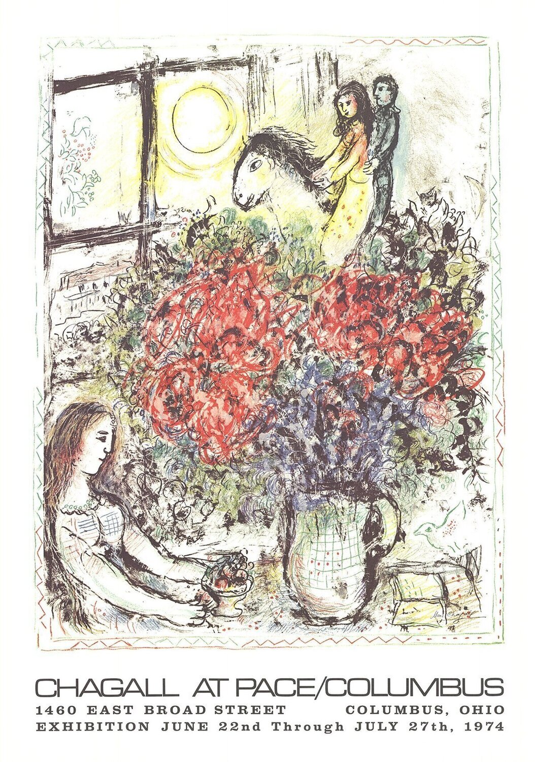 La Chevauchee Marc Chagall