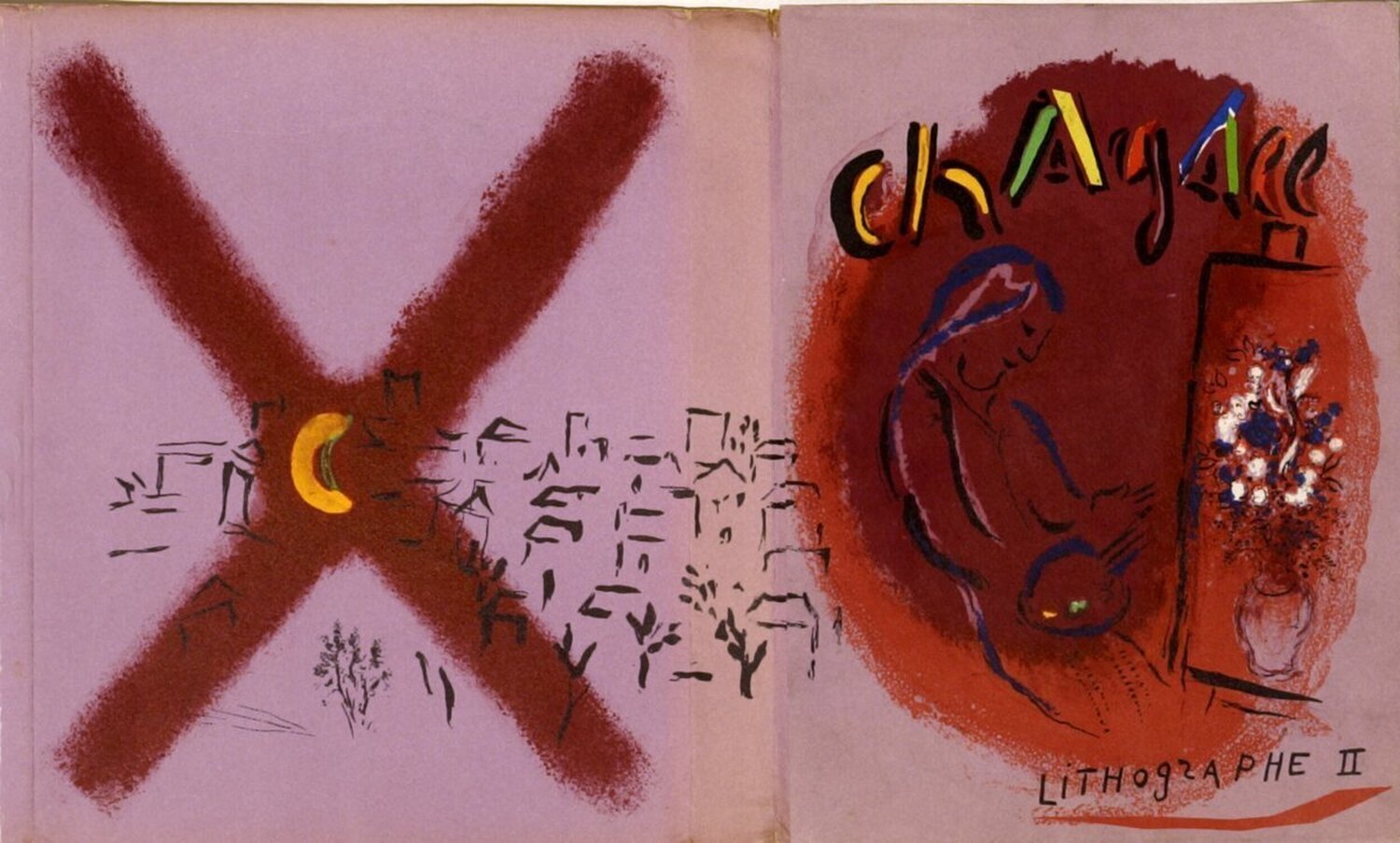 Lithographe II Cover Marc Chagall