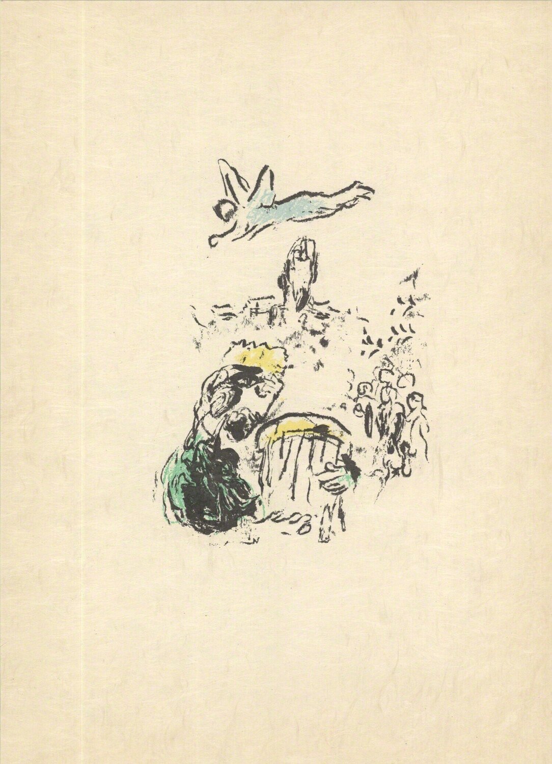 King David (blue) Marc Chagall