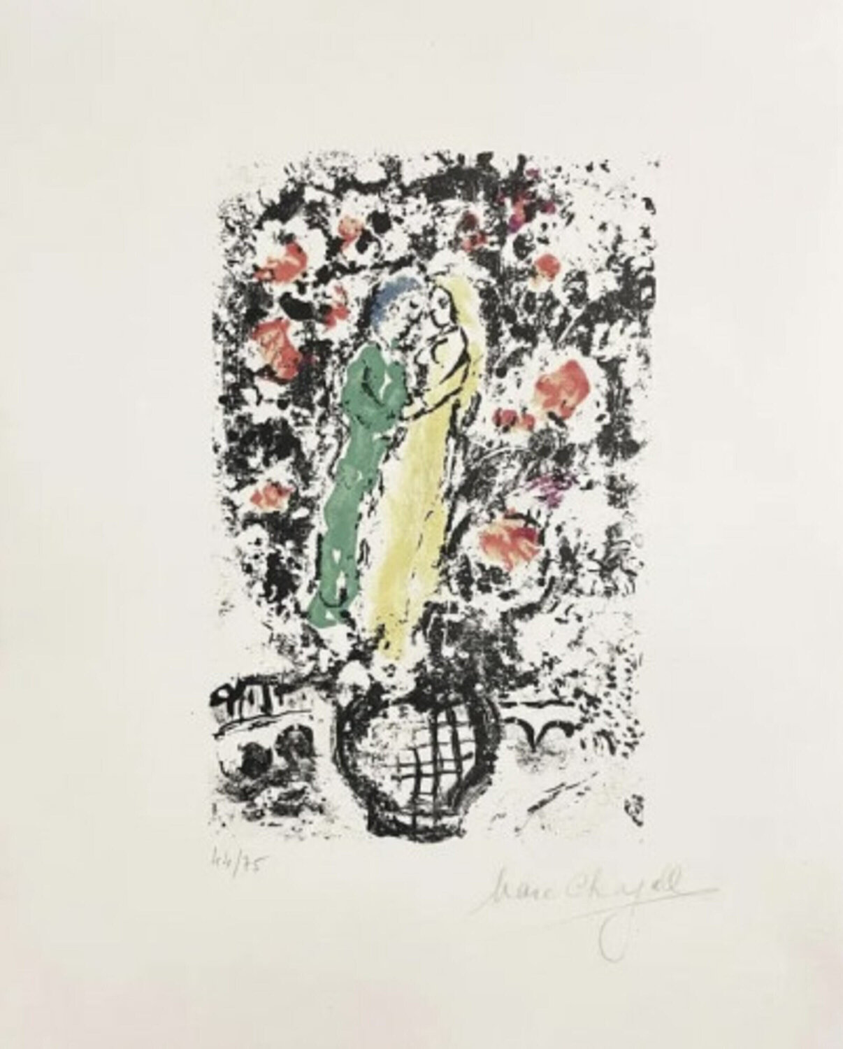 Menu Pour Une Reception Sur le Bateau-Mouche Marc Chagall
