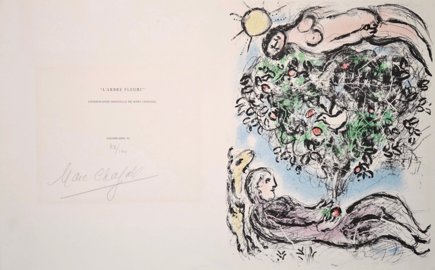 L’Abre Fleuri - M915 Marc Chagall