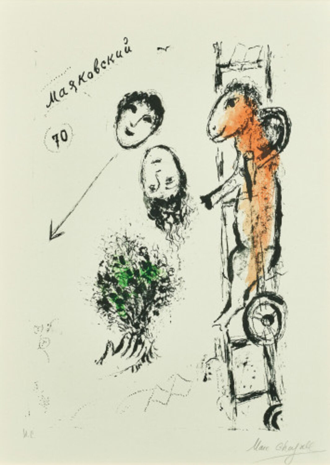 Majakovski Marc Chagall