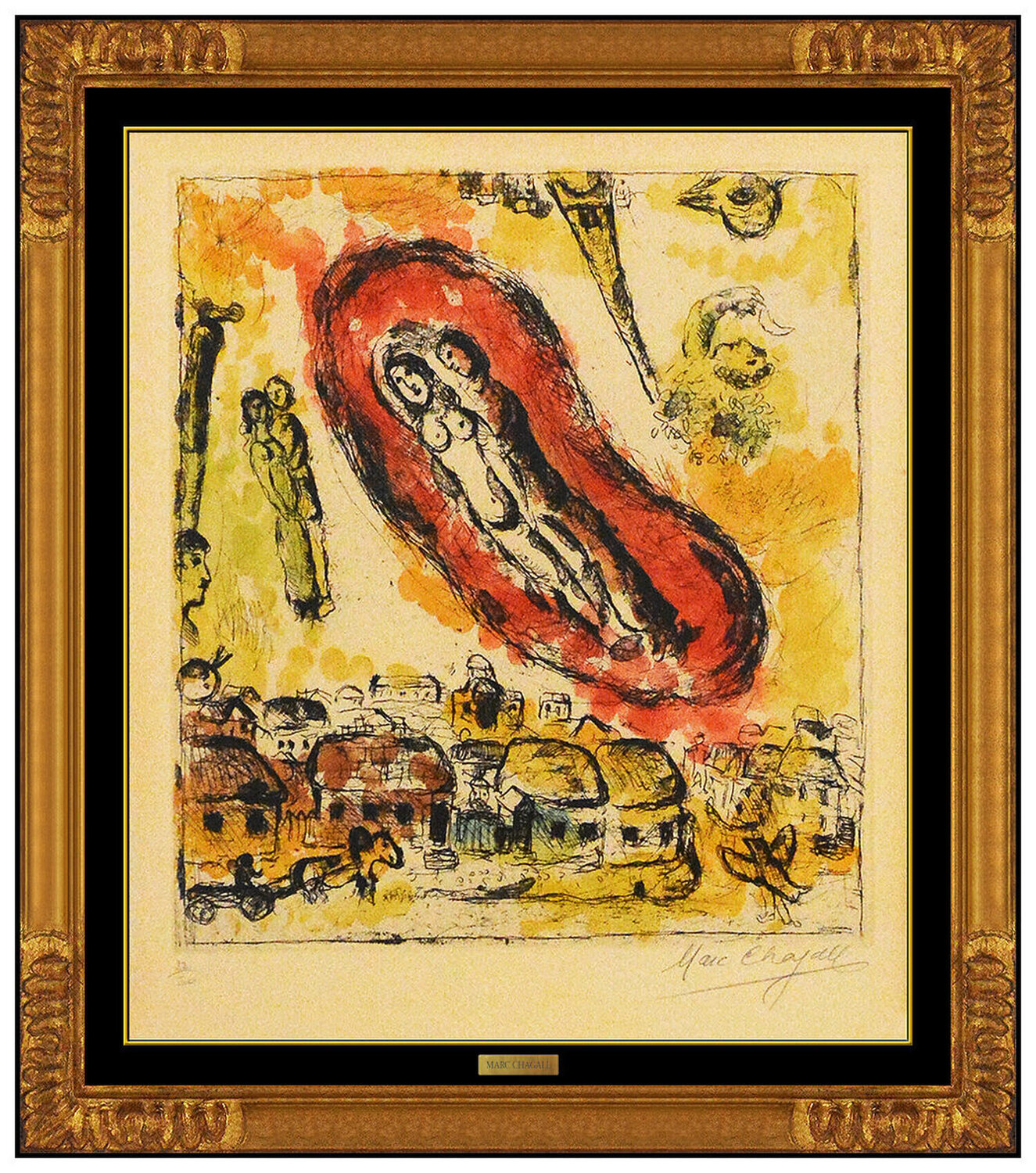 Le Nuage Aux Amourex Marc Chagall