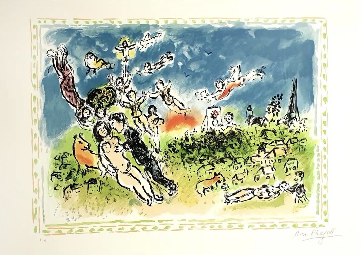 Summer's Dream Marc Chagall