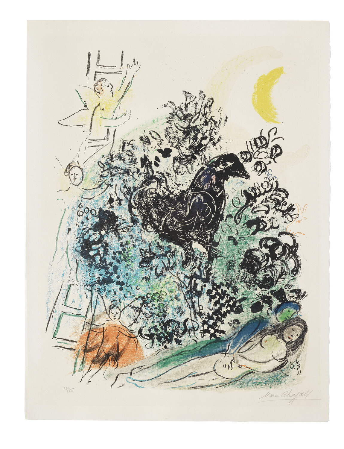 Songe d'un amoureux Marc Chagall