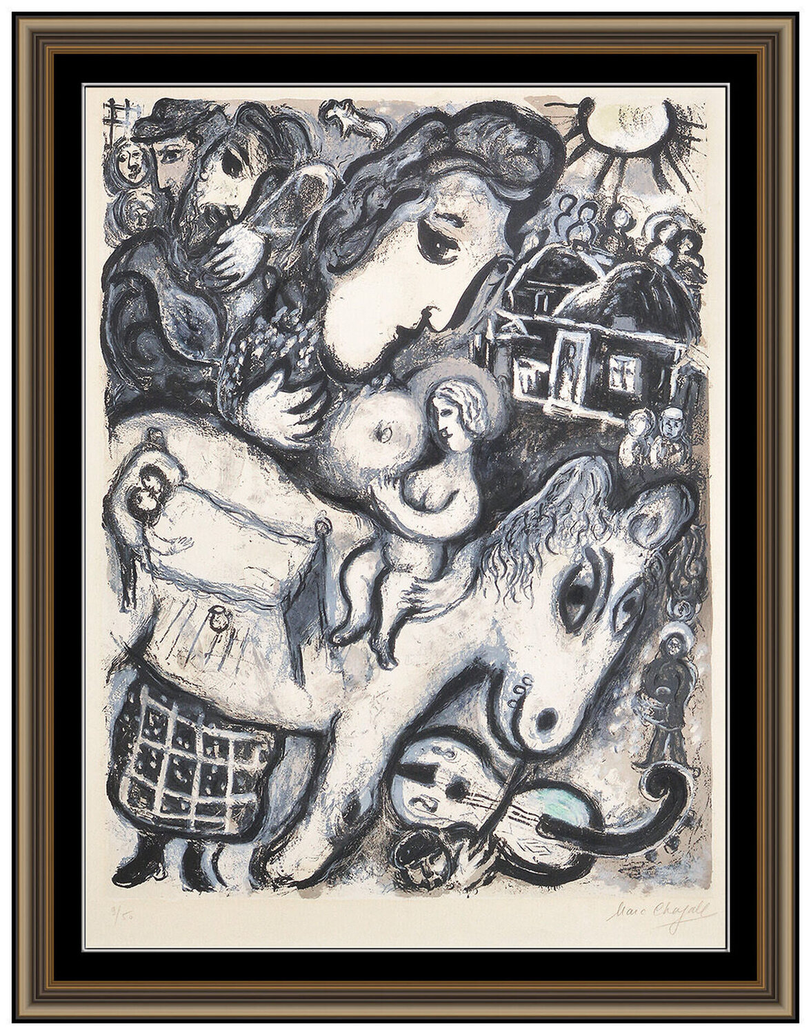 Grey Village Marc Chagall