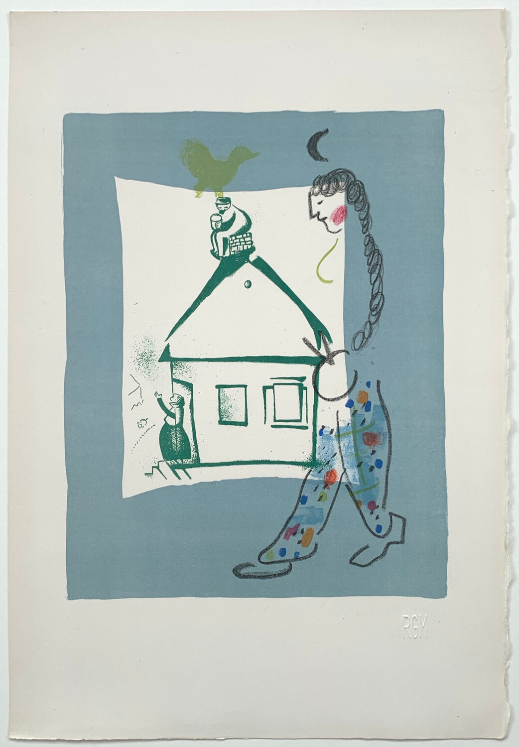 The House in my Village Marc Chagall