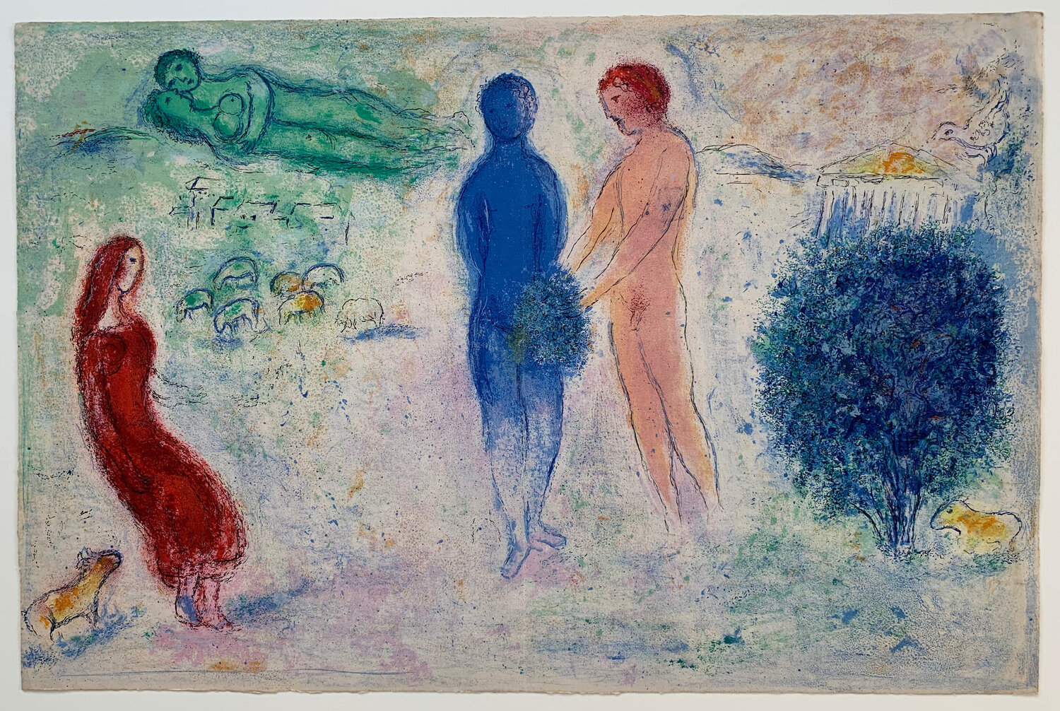 Chloe's Judgement Marc Chagall