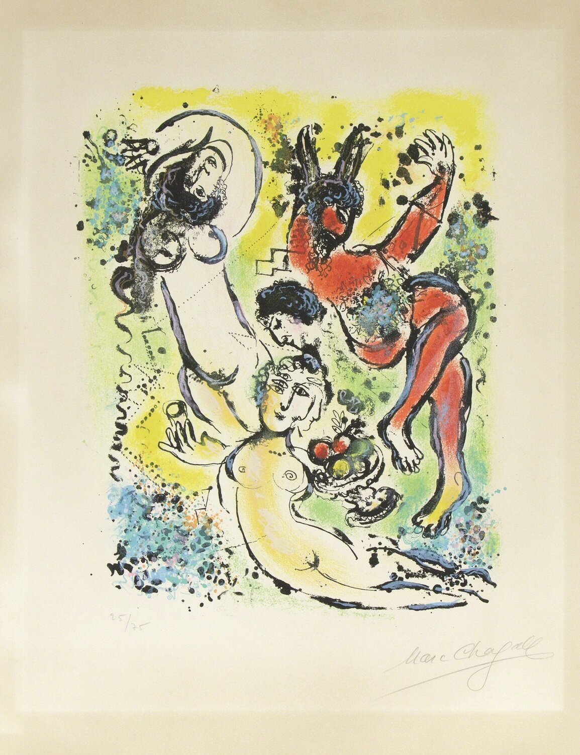 from Sur la Terre des Dieux Marc Chagall