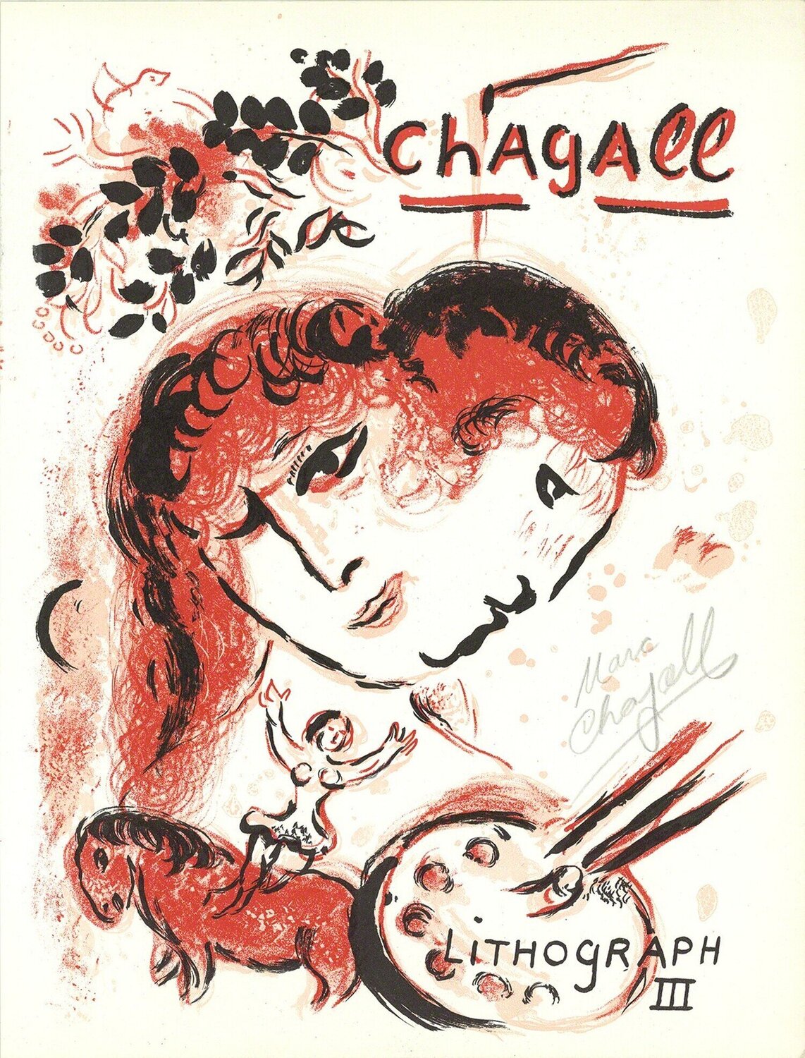 Lithographe III Marc Chagall
