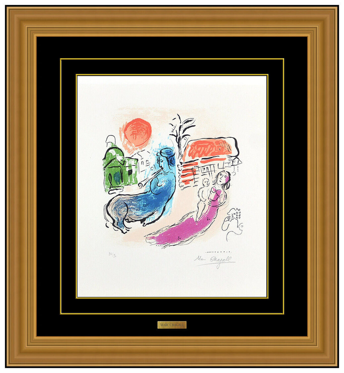 Maternite Au Centaure Marc Chagall