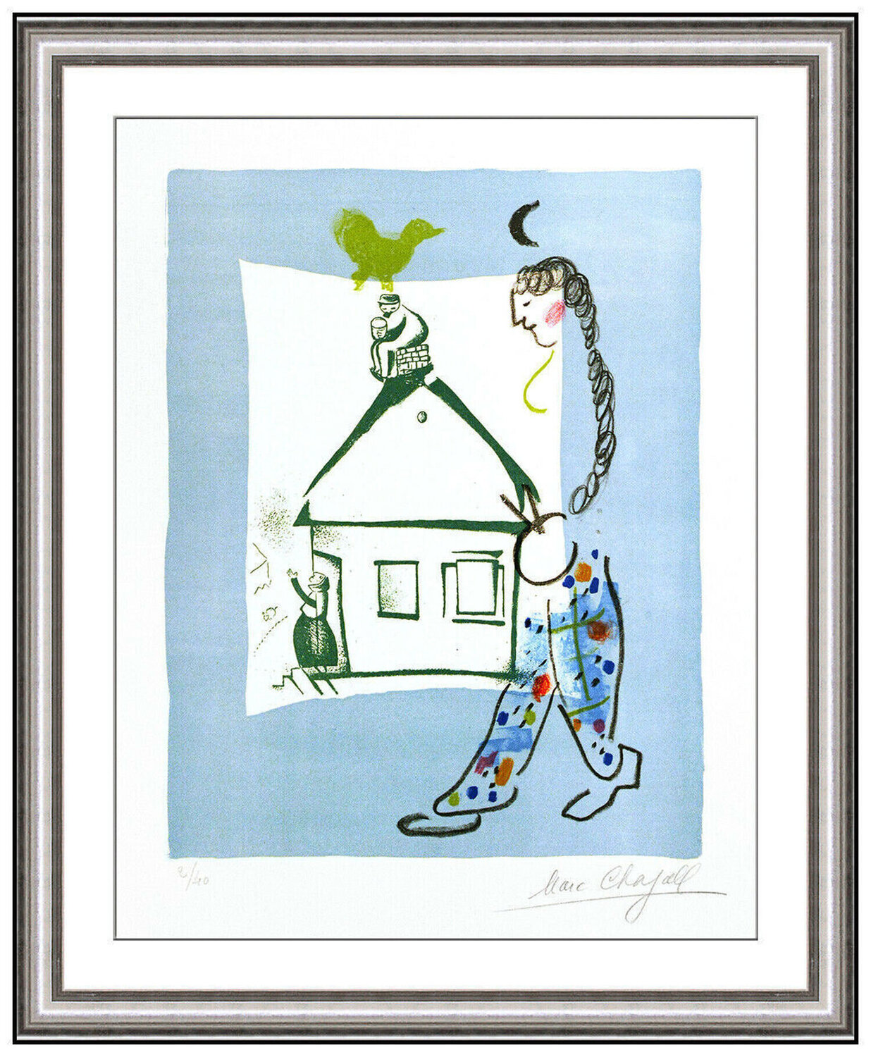 The House in My Village Marc Chagall