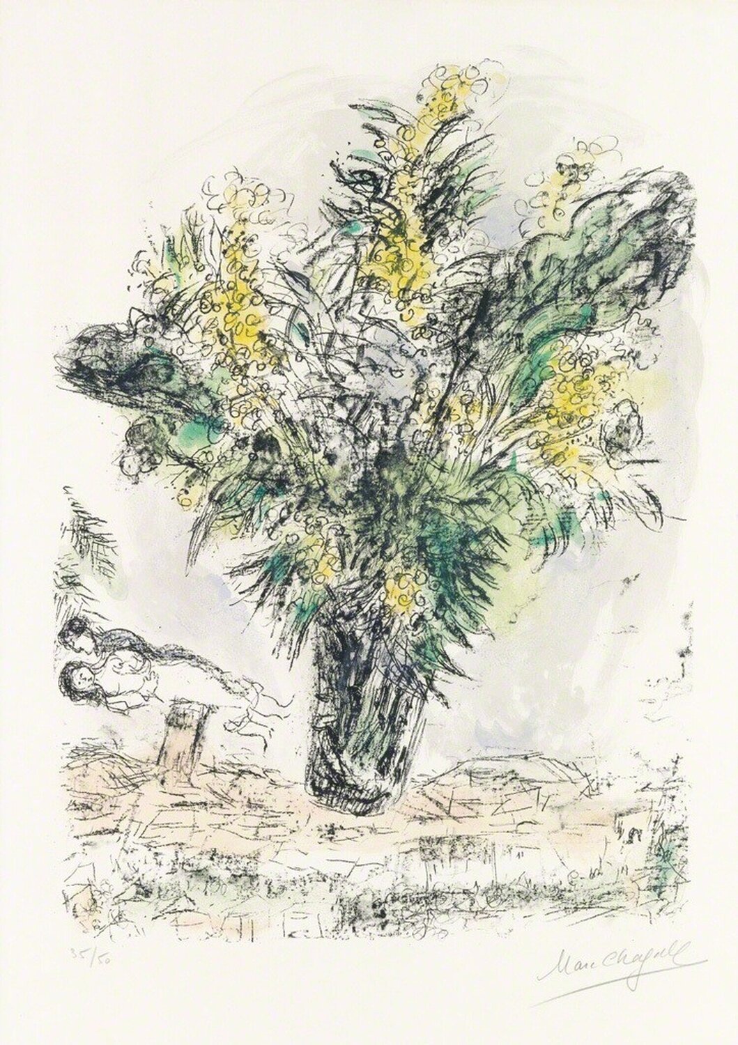 Mimosas Marc Chagall