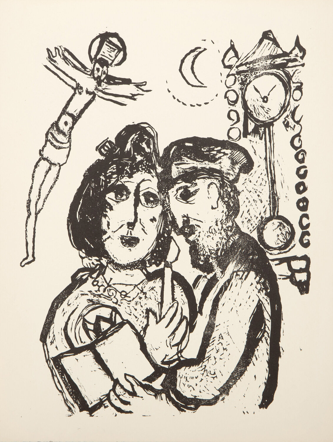 Gravure XXII from Poemes Marc Chagall
