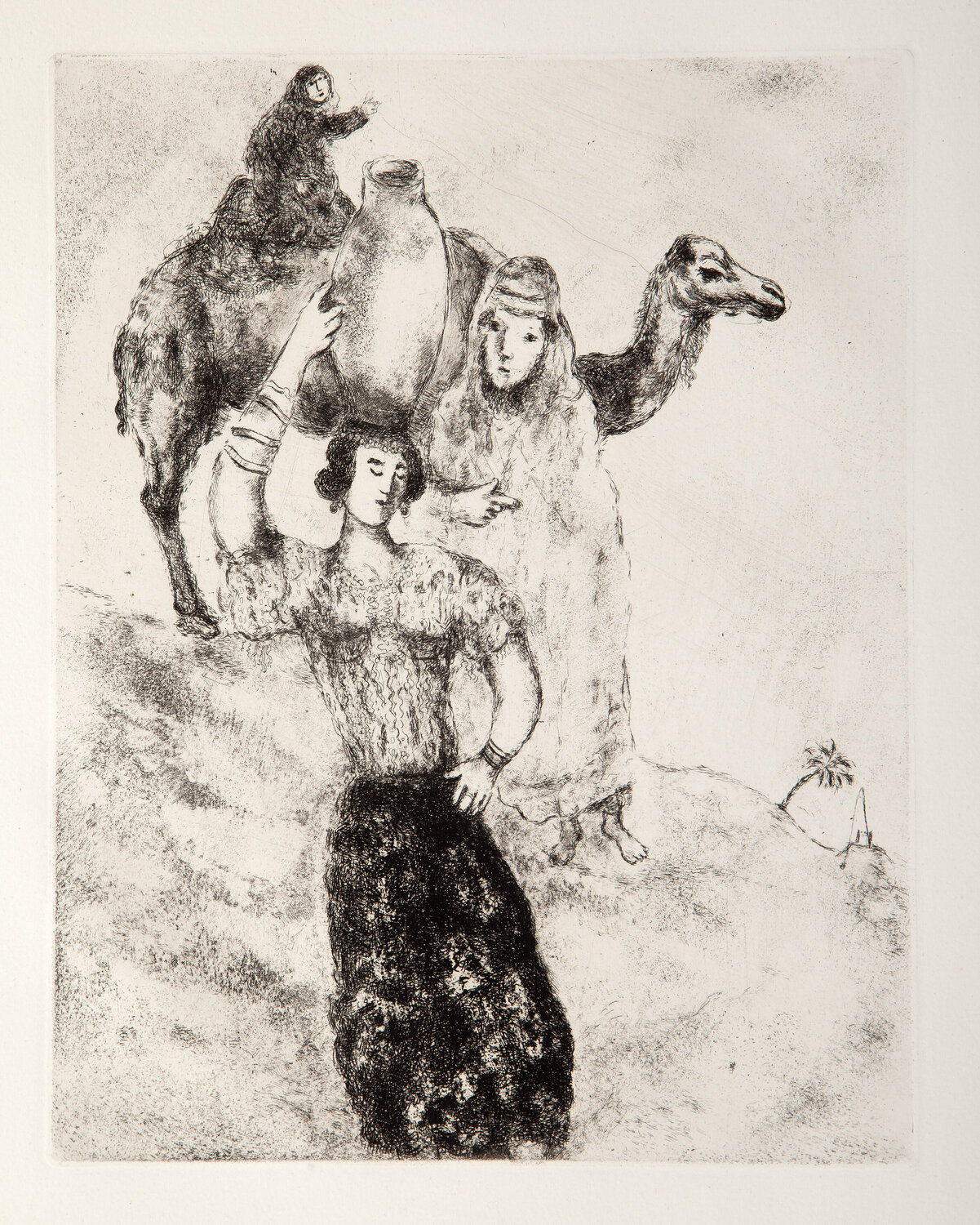 Rebecca at the Well Marc Chagall