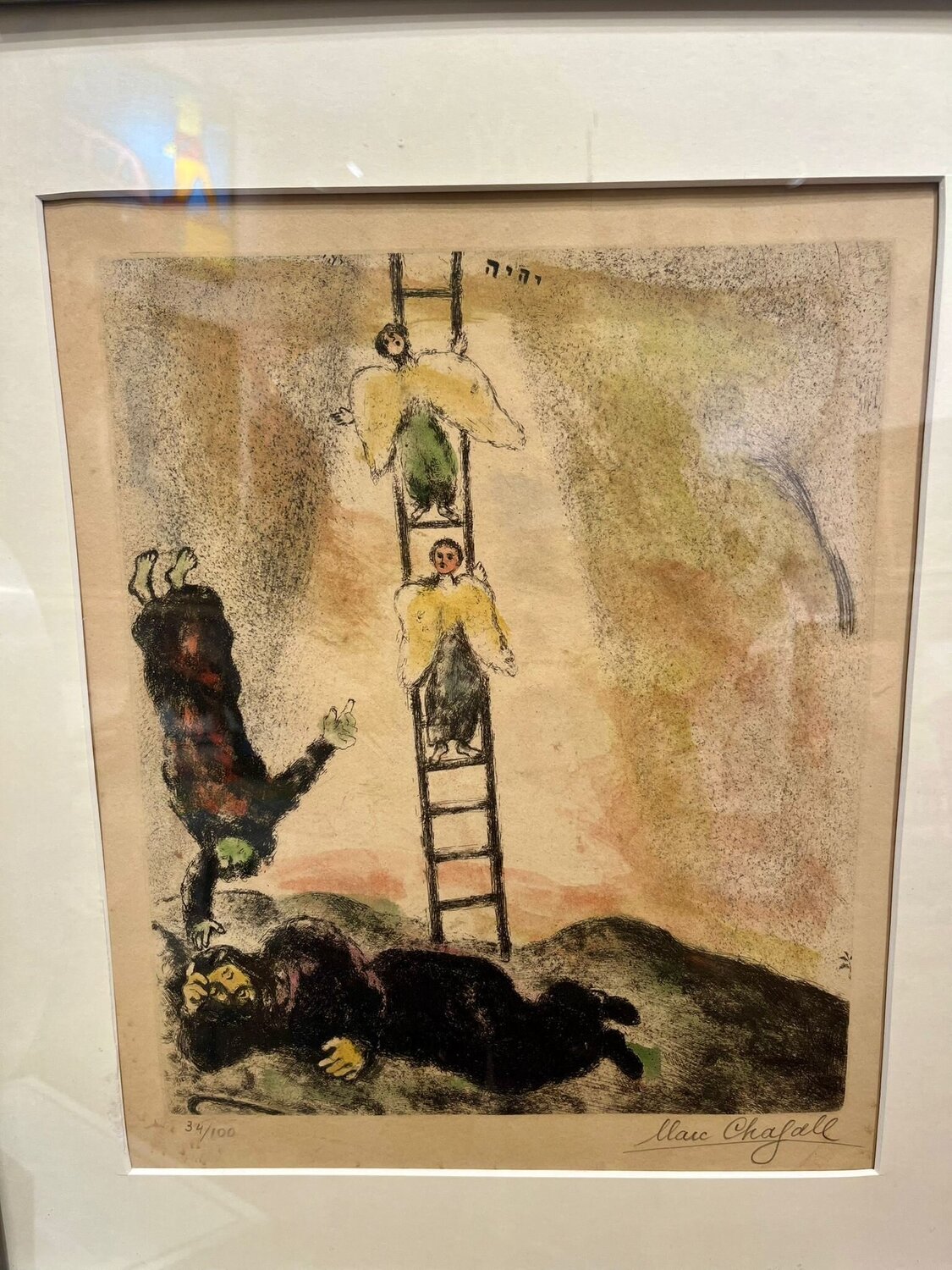 Jacob's dream Marc Chagall