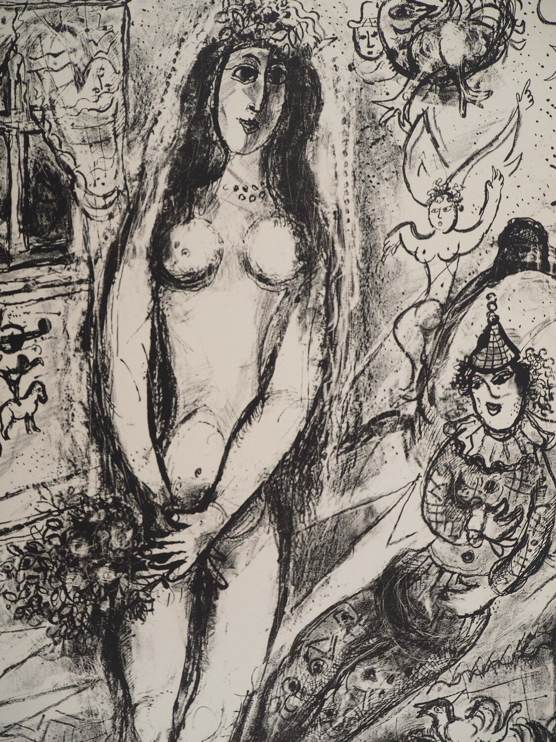 Cirque, Le voile de la mariée Marc Chagall
