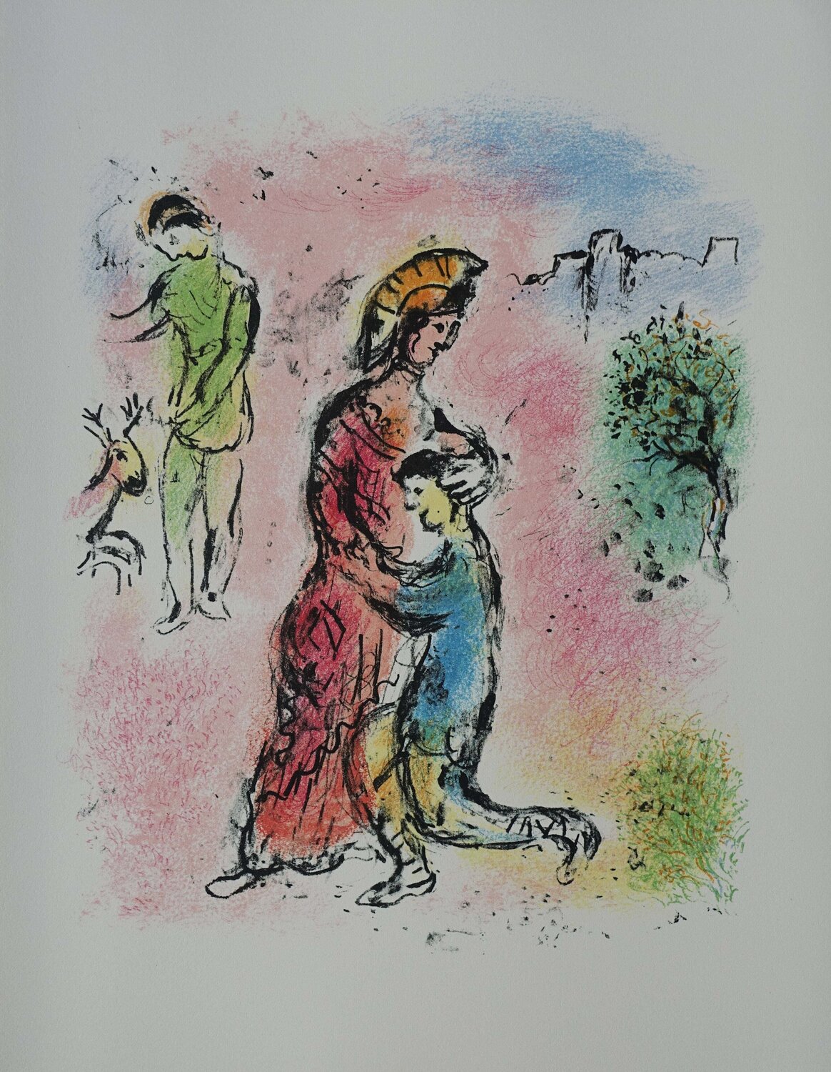 Ulysse se fait connaître Marc Chagall Impresión en venta