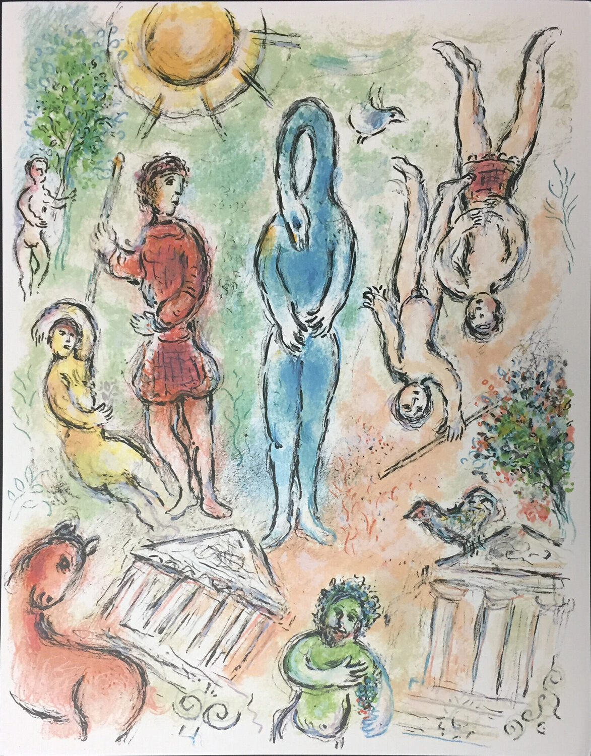 In the Underworld, 1989 Marc Chagall