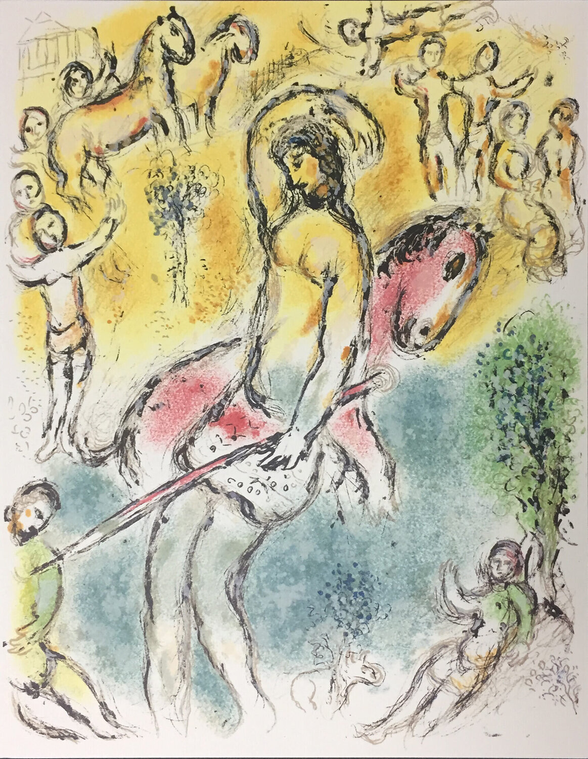 I Am Odysseus, 1989 Marc Chagall