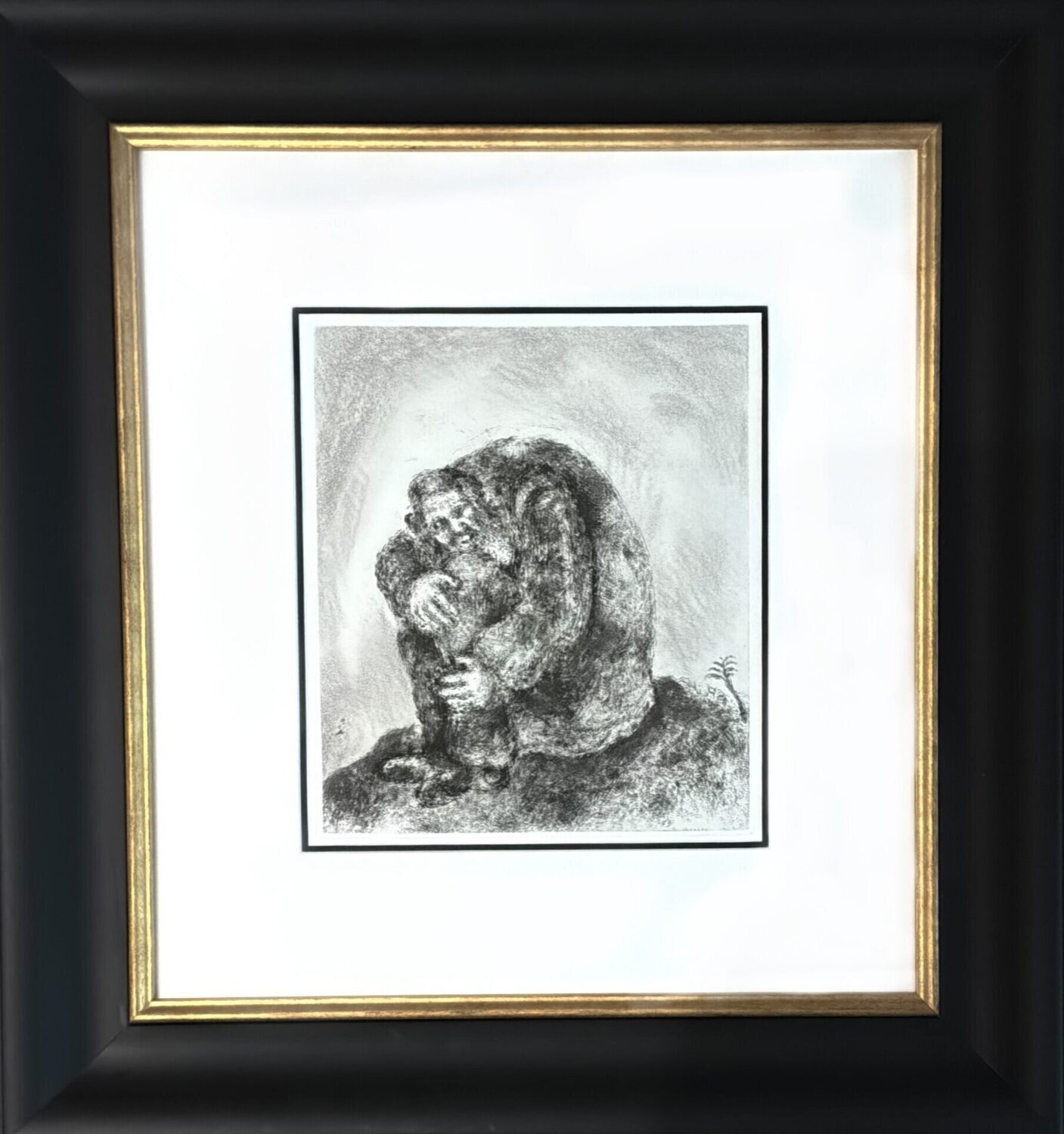 Elijah on Mount Carmel Marc Chagall Print for sale