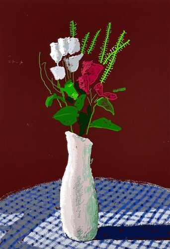 30th January 2021, The First One, 2021 van David Hockney, Afdruk te koop op Singulart