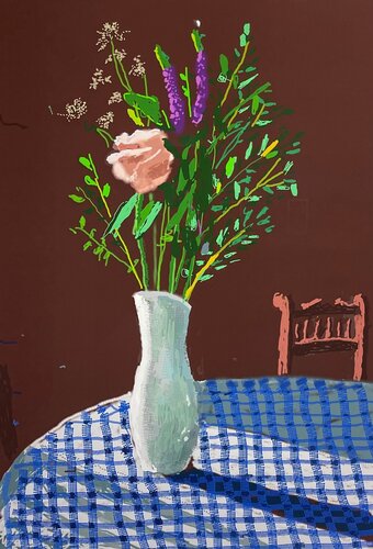4th Feb van David Hockney, Afdruk te koop op Singulart