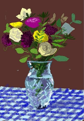20th March 2021 van David Hockney, Afdruk te koop op Singulart