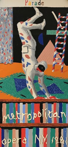 Parade – Metropolitan Opera NY van David Hockney, Afdruk te koop op Singulart