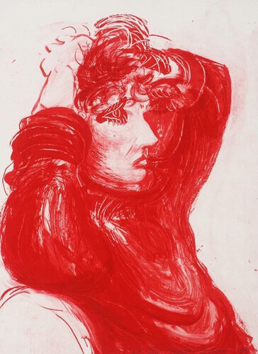 Red Celia van David Hockney, Afdruk te koop op Singulart