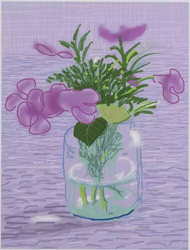 Untitled 329 van David Hockney, Afdruk te koop op Singulart