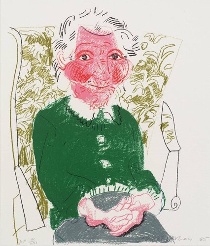 Portrait of Mother I van David Hockney, Afdruk te koop op Singulart