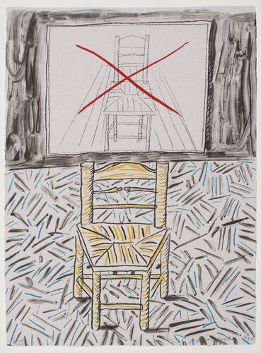 The Perspective Lesson, from Moving Focus Series van David Hockney, Afdruk te koop op Singulart
