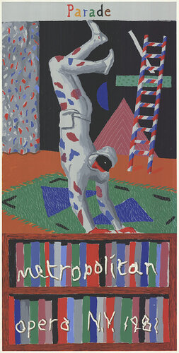 Harlequin from Parade van David Hockney, Afdruk te koop op Singulart