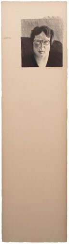 Michael Crichton van David Hockney, Afdruk te koop op Singulart