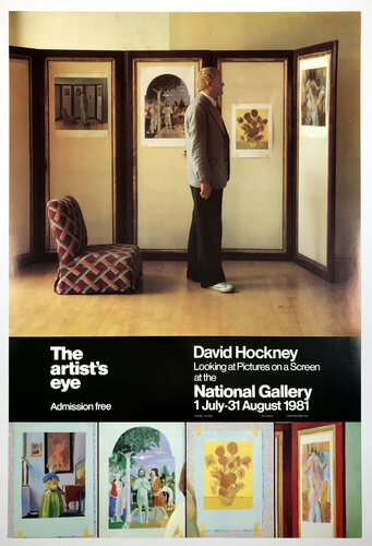 National Gallery (The Artist’s Eye) van David Hockney, Afdruk te koop op Singulart