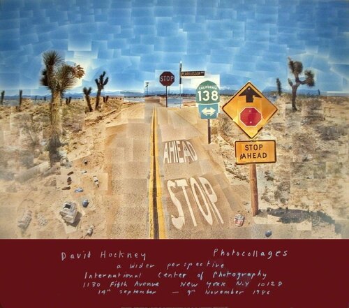 Pearblossom Highway van David Hockney, Afdruk te koop op Singulart
