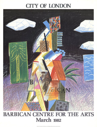 Detail From Cubistic Bar van David Hockney, Afdruk te koop op Singulart