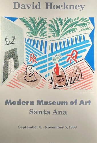 Santa Ana van David Hockney, Afdruk te koop op Singulart