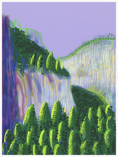 Yosemite No.11 van David Hockney, Afdruk te koop op Singulart