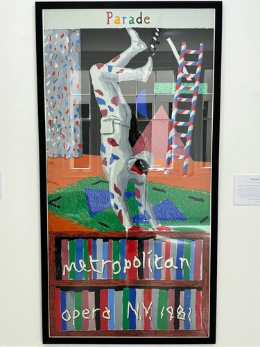 Parade, Metropolitan Opera, New York, 1981 David Hockney van David Hockney, Afdruk te koop op Singulart