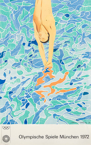 Olympic Games Munich (1970) van David Hockney, Afdruk te koop op Singulart