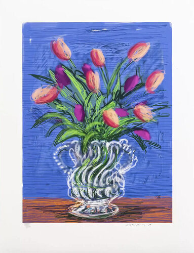 A Bigger Book, Art Edition B, No. 251–500 ‘Untitled, 346’ van David Hockney, Afdruk te koop op Singulart