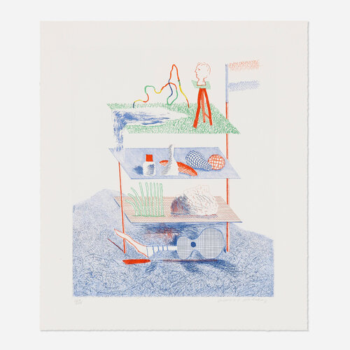 Serenade (from Blue Guitar) van David Hockney, Afdruk te koop op Singulart