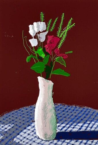 30th January 2021, The First One van David Hockney, Afdruk te koop op Singulart