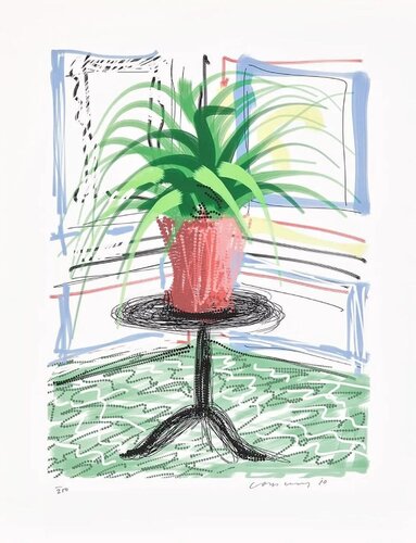 Untitled No. 468, from: A Bigger Book: Art Edition C van David Hockney, Afdruk te koop op Singulart