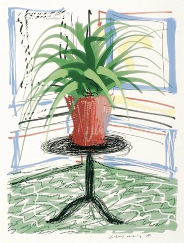 Untitled No.468 from A Bigger Book: Art Edition C, 2016 van David Hockney, Afdruk te koop op Singulart