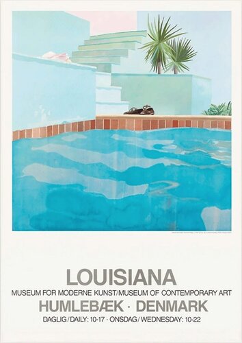 Pool And Steps van David Hockney, Afdruk te koop op Singulart