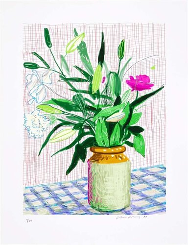 Untitled No. 516 di David Hockney, Stampa in vendita su Singulart