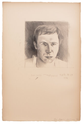 Don Cribb di David Hockney, Stampa in vendita su Singulart
